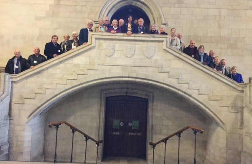 Locks Heath Probus in Westminster Hall