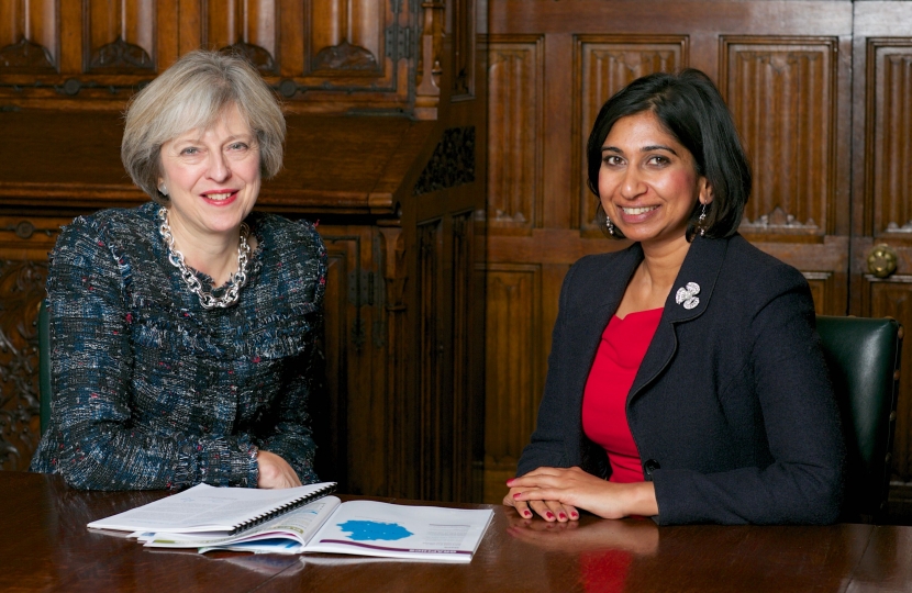 Discussing Fareham with Prime Minister Theresa May