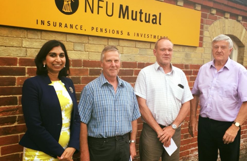 Suella with Fareham NFU