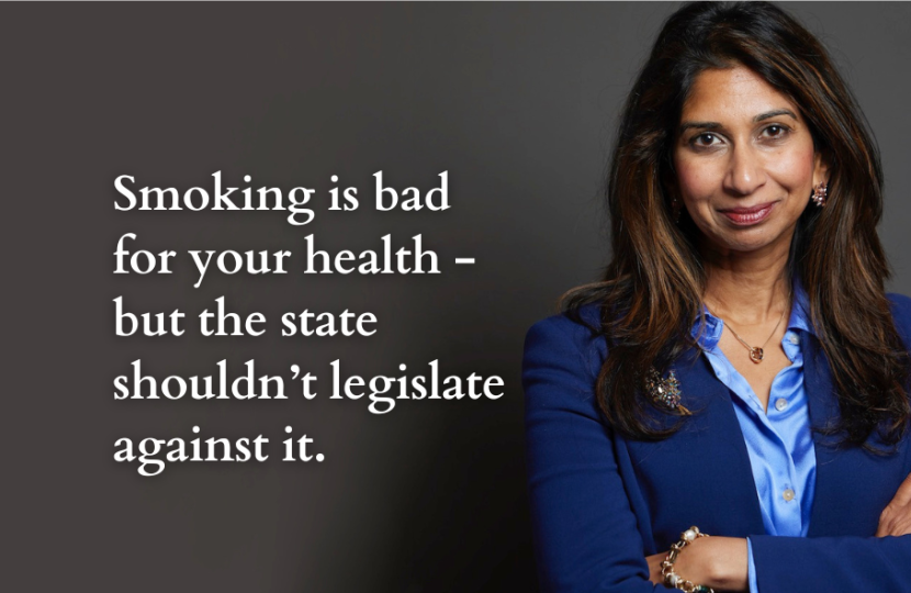 Smoking is bad for your health - but the state shouldn’t legislate against it. 