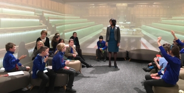 Harrison Primary in Parliament 